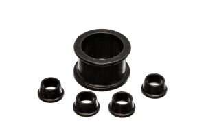 Honda CRX Steering Rack Bushing Set - Energy Suspension - Performance Polyurethane - Black - `96-`00